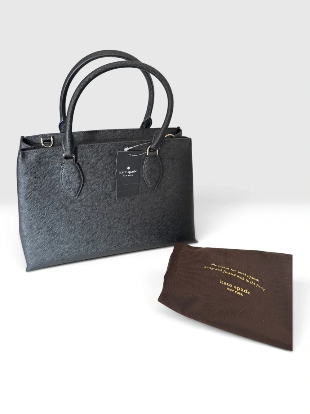 Kate Spade Rae Black Medium Satchel - NWT
